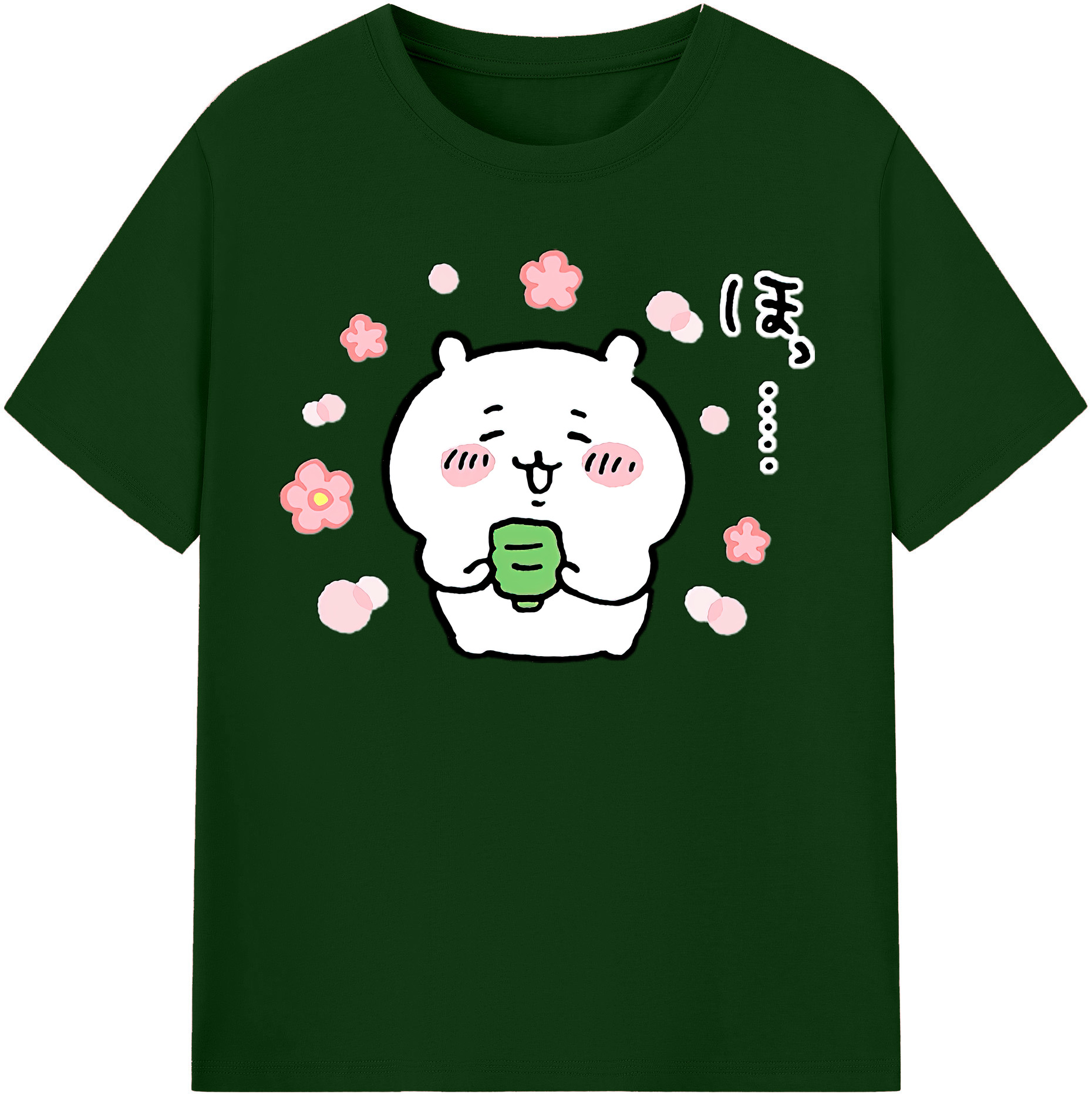 （画像用） ちいかわ ちいかわ Chii-kawa chiikawa 綿100％半袖Tシャツ（フロントプリント）